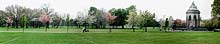 Burdett-Coutts fountain and bandstand, Victoria Park, Bow, 2002