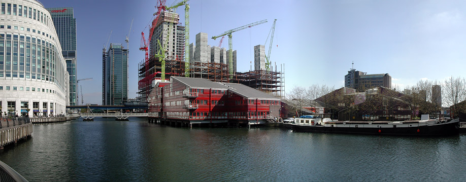 Canary Wharf, Isle of Dogs, 2002