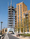 Spiked tower, Isle of Dogs, April 2003