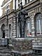 Clement Atlee Statue, Limehouse Library, April 2002