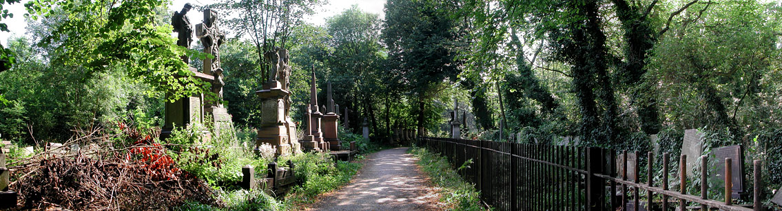 Tower Hamlets Cemetary, July 2002