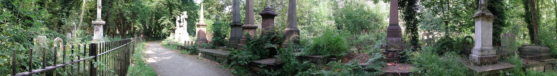 Tower Hamlets Cemetary, July 2002