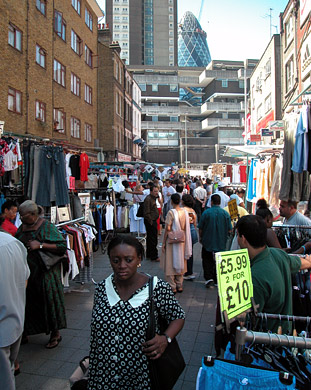 Petticoat Lane Market, July 2003