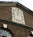 Sundial on Fournier Street Mosque, former synagogue and Hugenot chapel, Spitalfields, November 3003