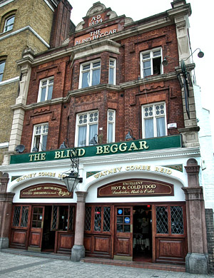 Blind Beggar Pub, Whitechapel, October 2002