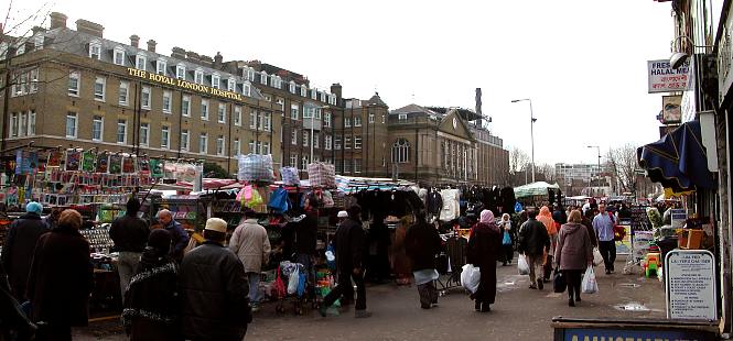 Whitechapel Waste and the London Hospital, 2000