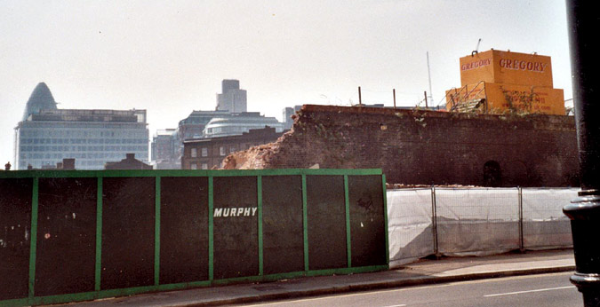 Demolishing Bishopsgate Goodsyard, By Bradley Phillips