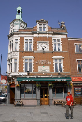 White Hart Pub, Mile End Road, April 2004