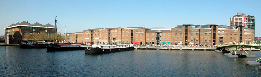 West India Quay, Isle of Dogs, March 2003