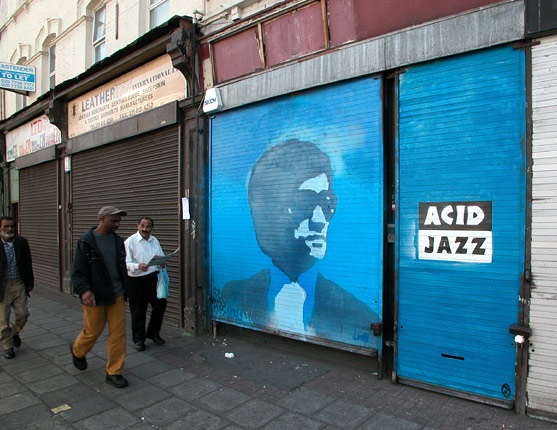 Bruce Lee shopfront, Bethnal Green Road, May 2003
