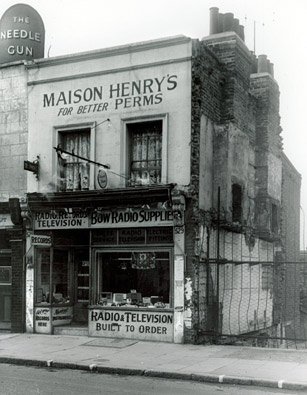 Shop, 529 Roman Road, early 1950s
