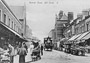 Roman Road, looking west, Bow Public Baths is on the right of the road, circa 1905