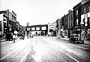 Commercial Road,  towards  Rotherhithe Tunnel approach, 1936